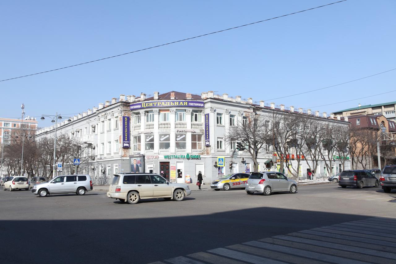 Centralnaya Hotel Ussuriysk Ngoại thất bức ảnh